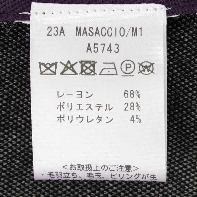 GIABSARCHIVIO GIABSARCHIVIO<ジャブスアルキヴィオ> ストレッチパンツ"MASACCIO" DARK GRAY