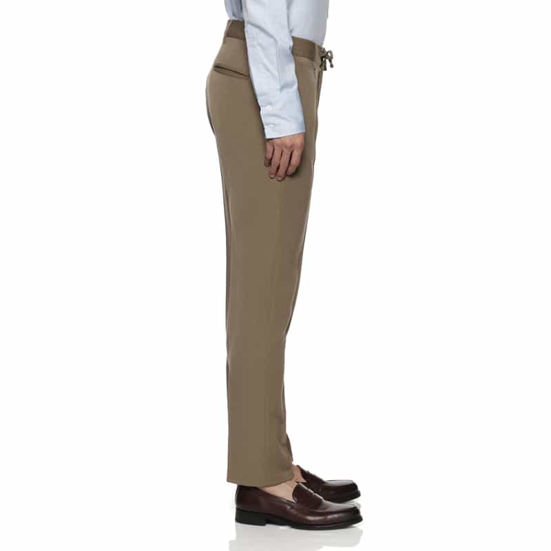 GIABSARCHIVIO GIABSARCHIVIO<ジャブスアルキヴィオ> ストレッチパンツ"MASACCIO" CAMEL