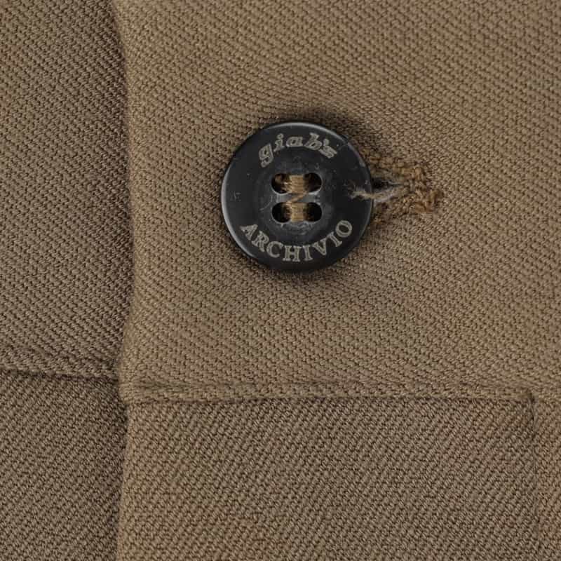 GIABSARCHIVIO GIABSARCHIVIO<ジャブスアルキヴィオ> ストレッチパンツ"MASACCIO" CAMEL