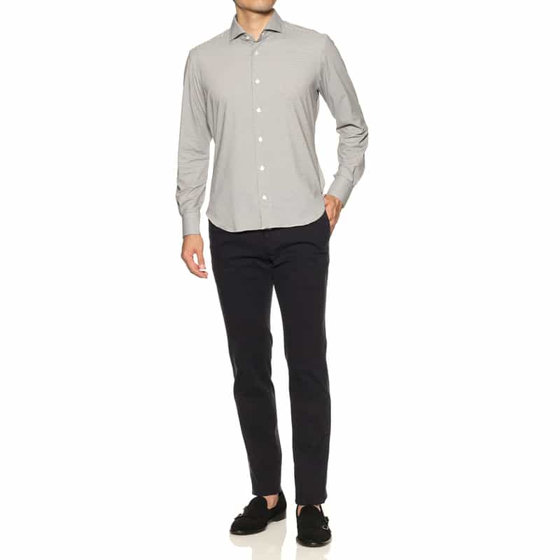 XACUS XACUS＜ザッカス＞ カジュアルシャツ BLACK