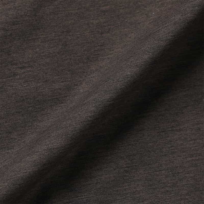 XACUS XACUS＜ザッカス＞ ソリッドシャツ DARK BROWN