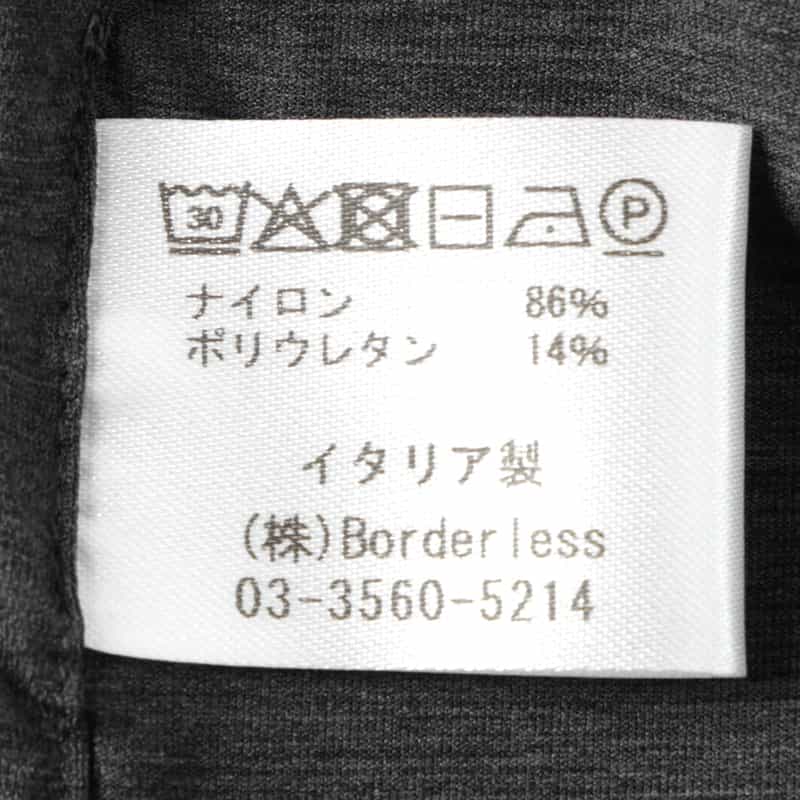 XACUS XACUS＜ザッカス＞ ソリッドシャツ DARK GRAY