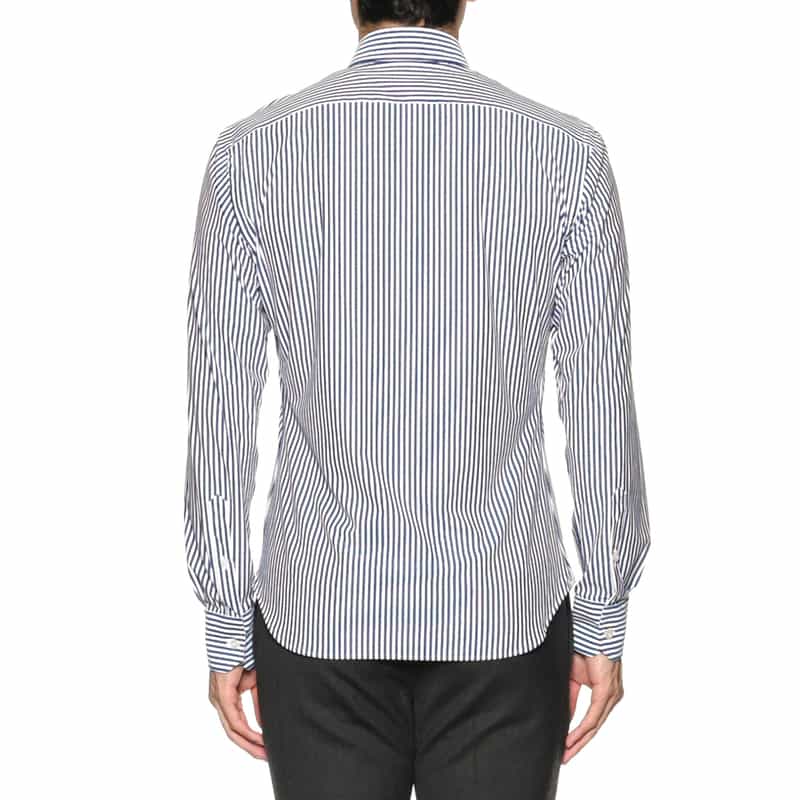 XACUS XACUS＜ザッカス＞ ストライプシャツ NAVY