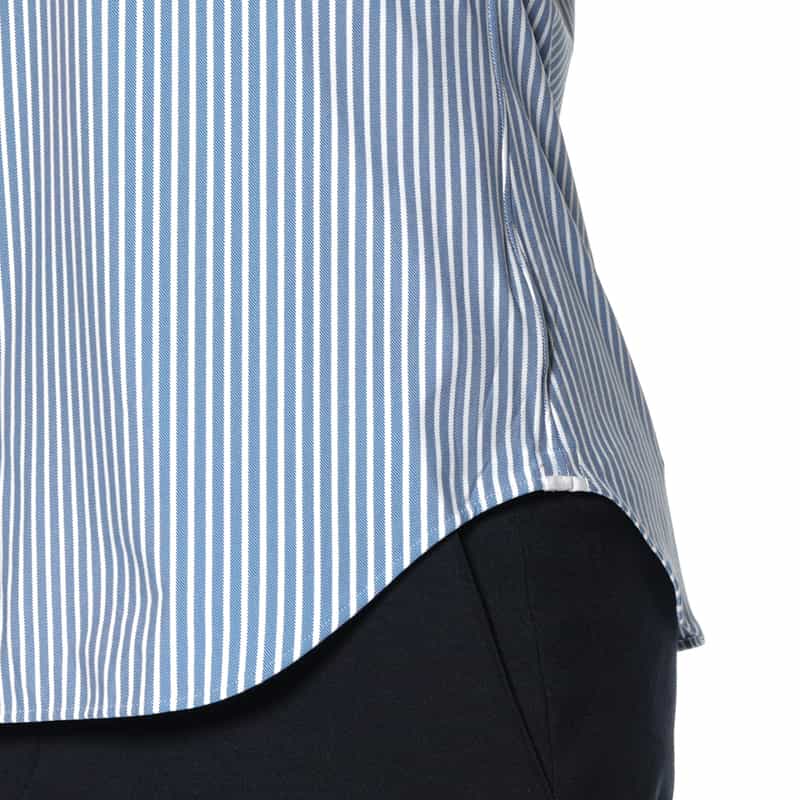 XACUS XACUS＜ザッカス＞ ストライプシャツ BLUE