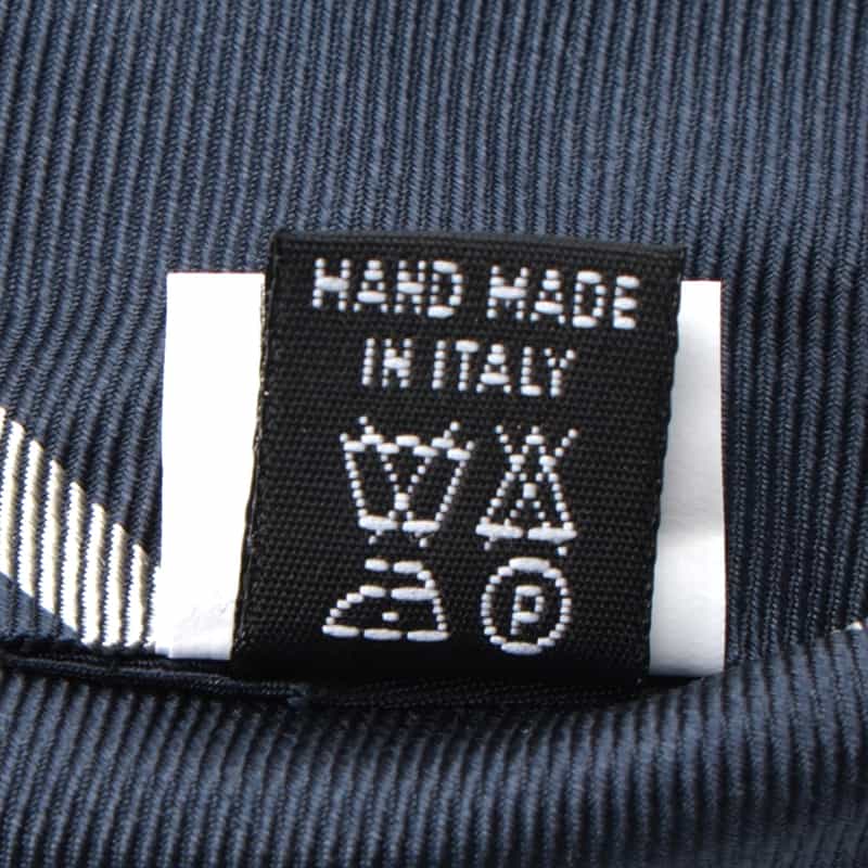 LUIGI  BORRELLI LUIGI BORRELLI＜ルイジボレッリ＞ ストライプ柄タイ NAVY