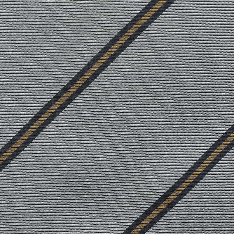 LUIGI  BORRELLI LUIGI BORRELLI＜ルイジボレッリ＞ ストライプ柄タイ GRAY