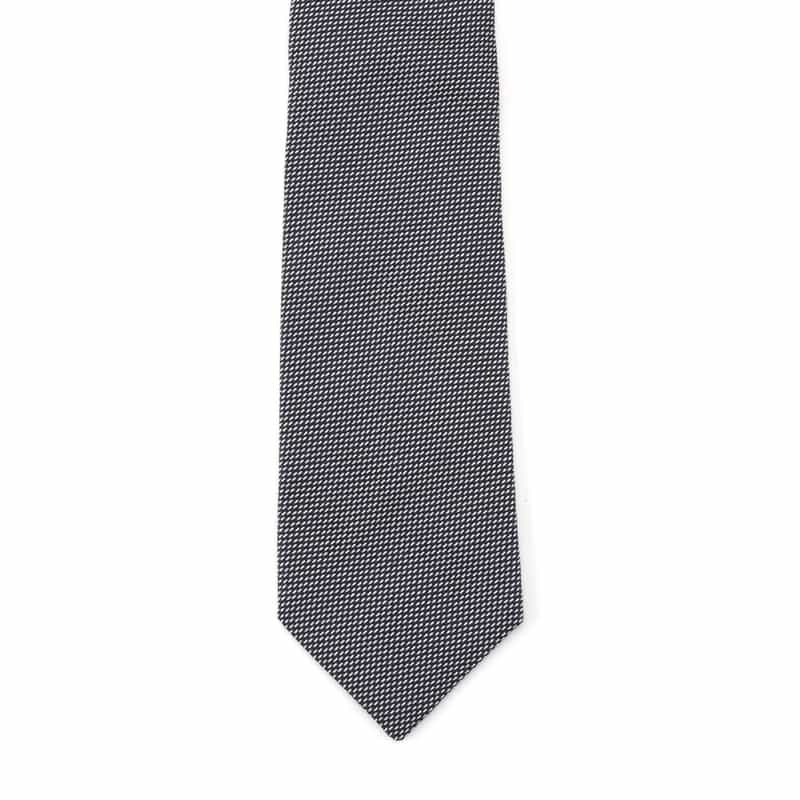 LUIGI  BORRELLI LUIGI BORRELLI＜ルイジボレッリ＞ ソリッドタイ NAVY