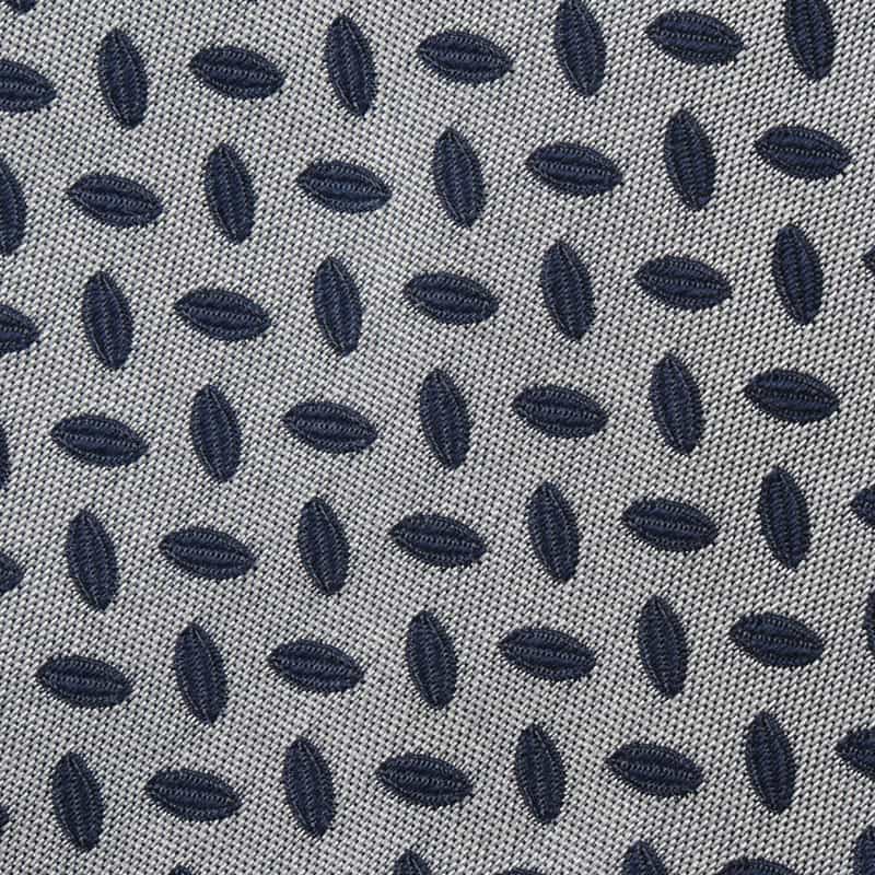 LUIGI  BORRELLI LUIGI BORRELLI＜ルイジボレッリ＞ リーフ柄タイ GRAY