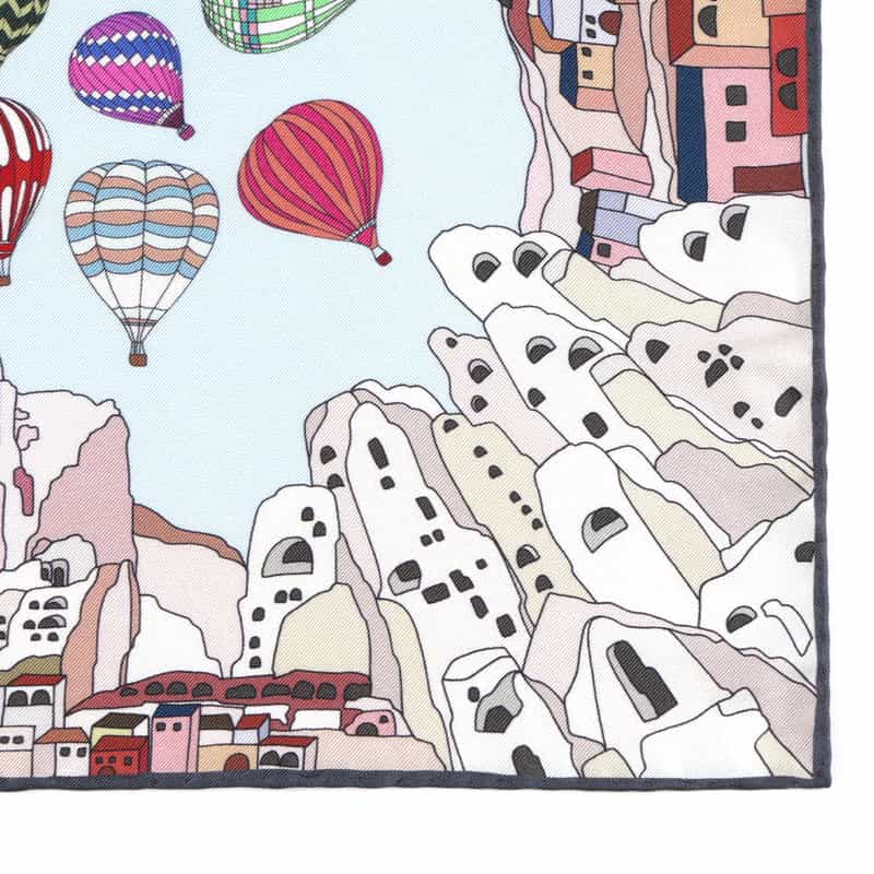 DIEFFE KINLOCH DIEFFE KINLOCH<ディエッフェ キンロック> ポケットチーフ LIGHT BLUE