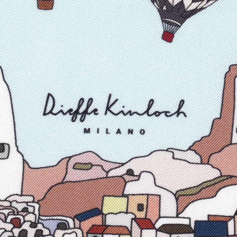 DIEFFE KINLOCH DIEFFE KINLOCH<ディエッフェ キンロック> ポケットチーフ LIGHT BLUE