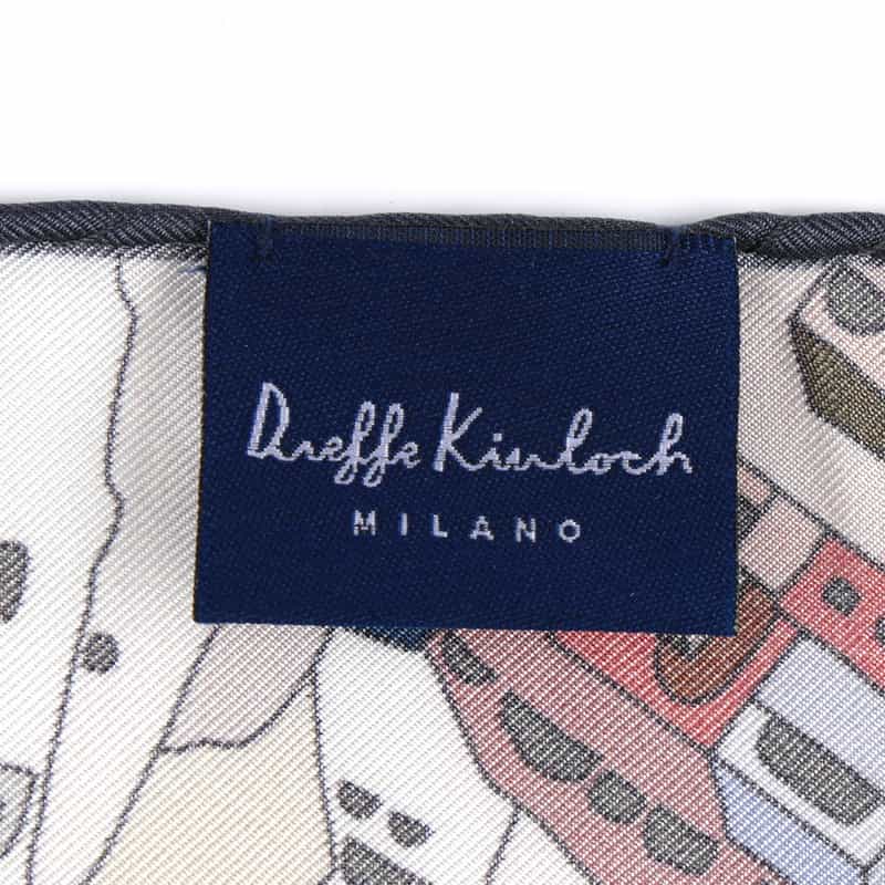 DIEFFE KINLOCH DIEFFE KINLOCH<ディエッフェ キンロック> ポケットチーフ LIGHT BLUE
