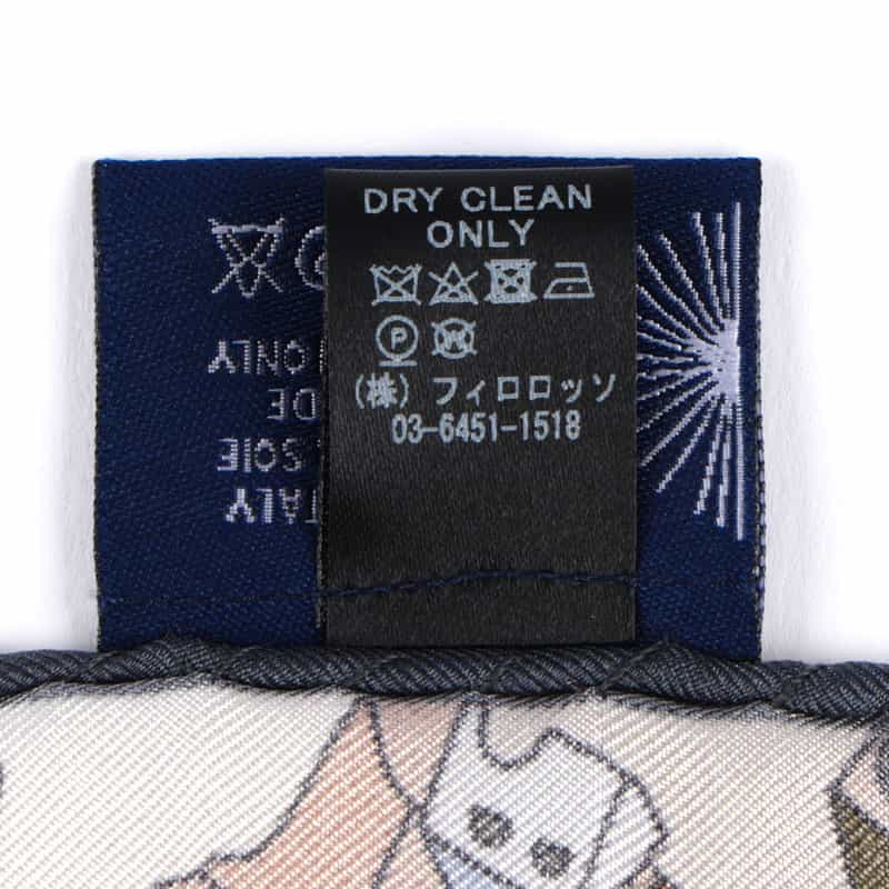 DIEFFE KINLOCH DIEFFE KINLOCH<ディエッフェ キンロック> ポケットチーフ LIGHT BLUE