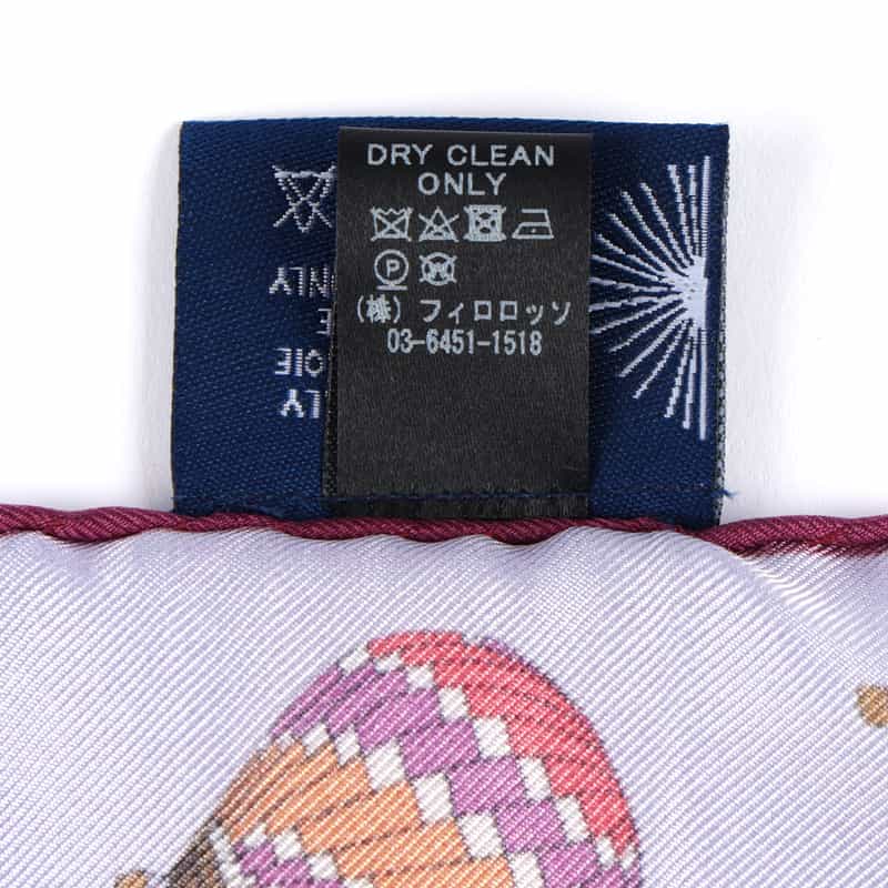 DIEFFE KINLOCH DIEFFE KINLOCH＜ディエッフェ キンロック＞ ポケットチーフ PURPLE