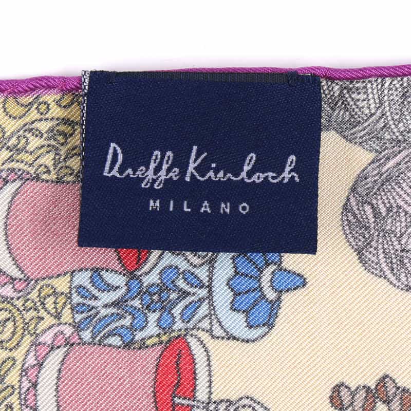 DIEFFE KINLOCH DIEFFE KINLOCH＜ディエッフェ キンロック＞ ポケットチーフ GOLD