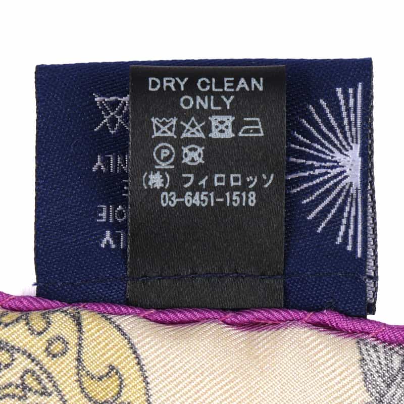 DIEFFE KINLOCH DIEFFE KINLOCH＜ディエッフェ キンロック＞ ポケットチーフ GOLD