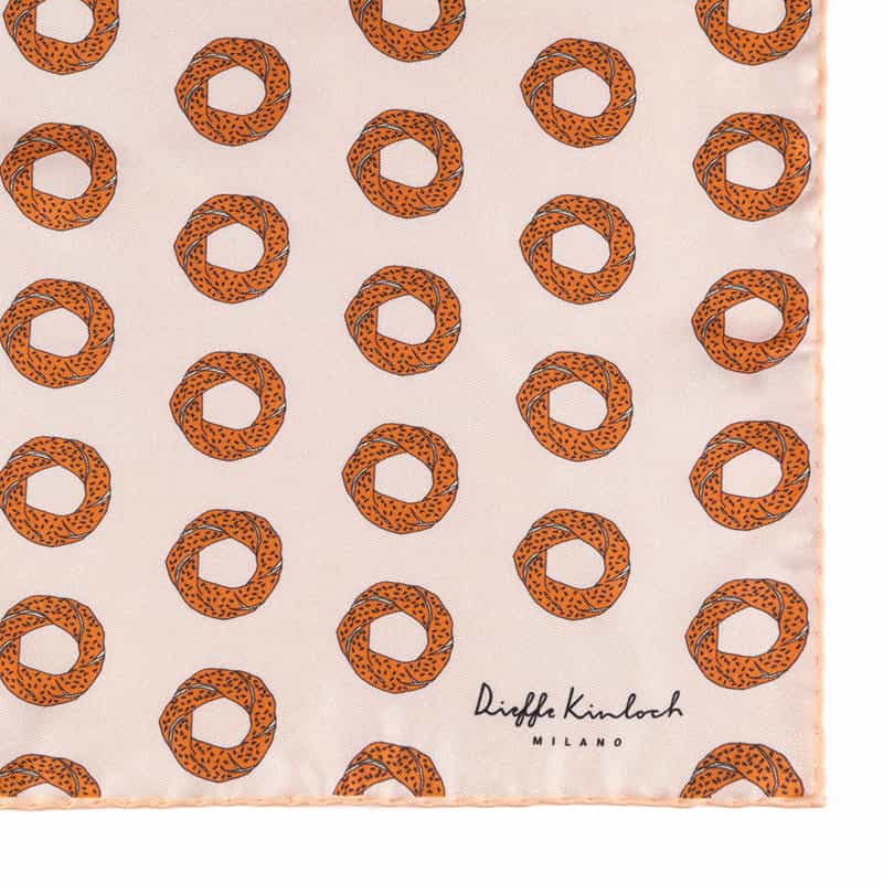 DIEFFE KINLOCH DIEFFE KINLOCH＜ディエッフェ キンロック＞ ポケットチーフ YELLOW