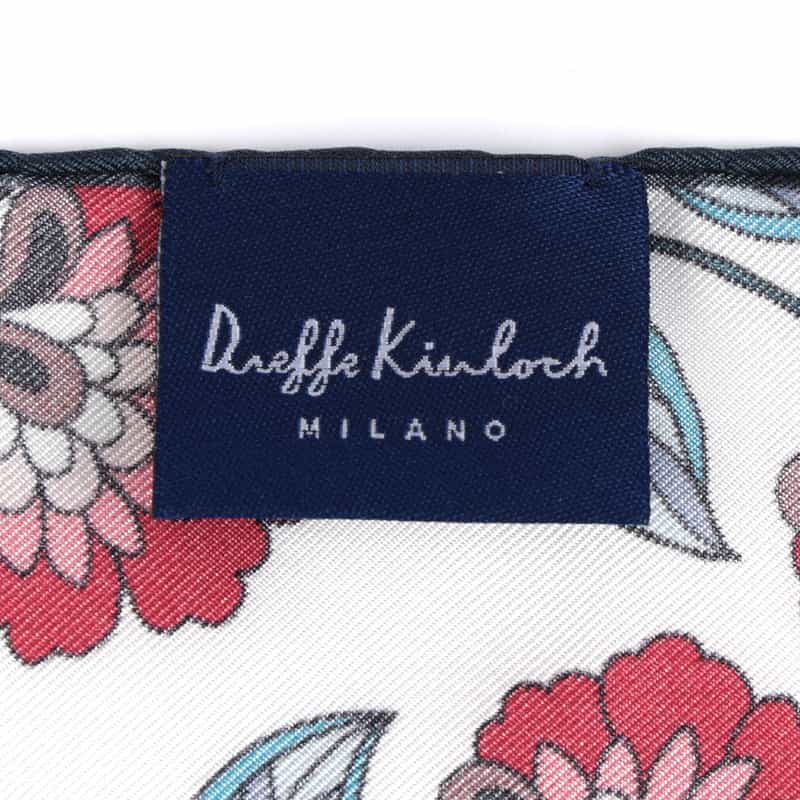 DIEFFE KINLOCH DIEFFE KINLOCH＜ディエッフェ キンロック＞ ポケットチーフ WHITE