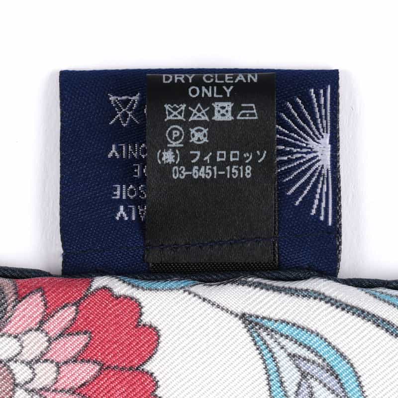 DIEFFE KINLOCH DIEFFE KINLOCH＜ディエッフェ キンロック＞ ポケットチーフ WHITE