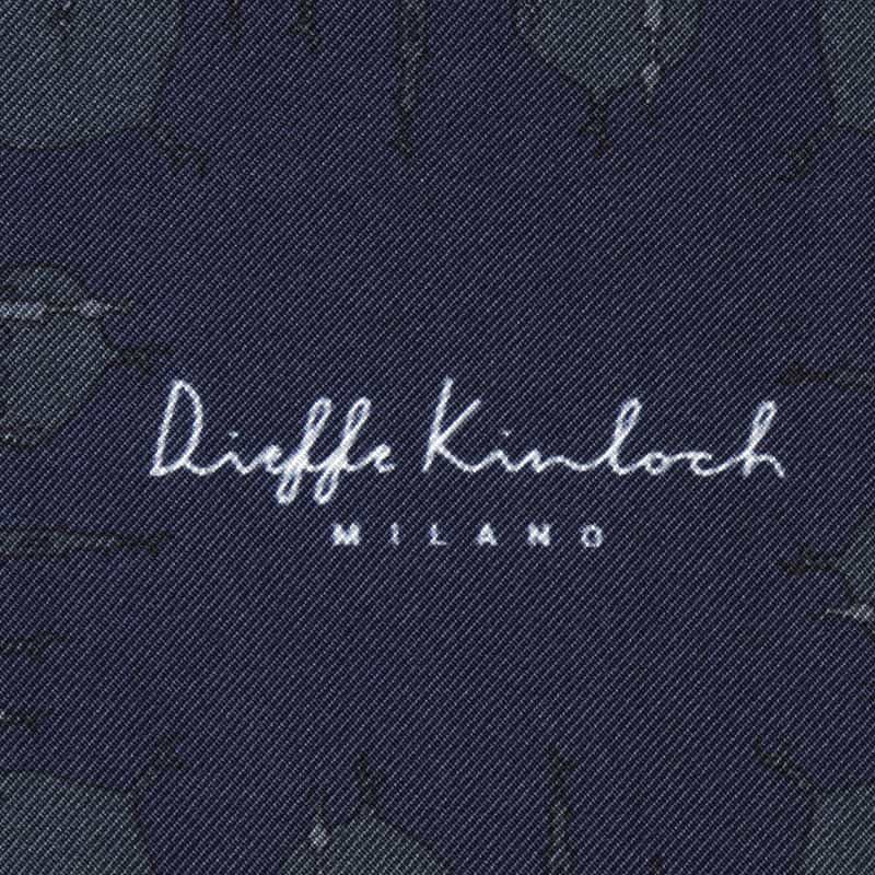 DIEFFE KINLOCH DIEFFE KINLOCH＜ディエッフェ キンロック＞ ポケットチーフ NAVY