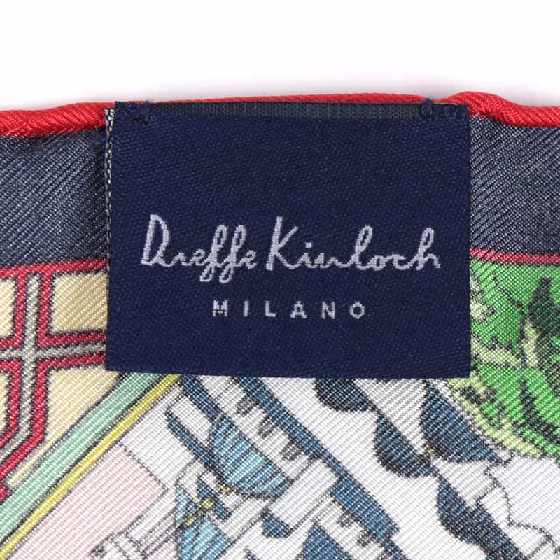DIEFFE KINLOCH DIEFFE KINLOCH＜ディエッフェ キンロック＞ ポケットチーフ NAVY