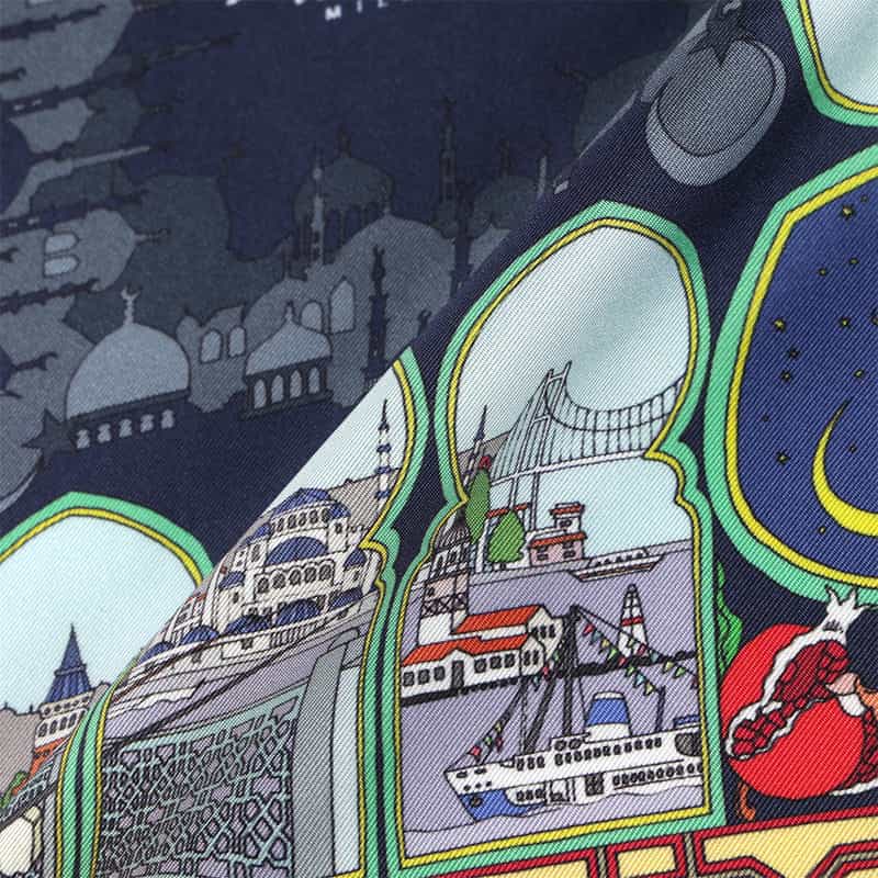 DIEFFE KINLOCH DIEFFE KINLOCH＜ディエッフェ キンロック＞ ポケットチーフ NAVY