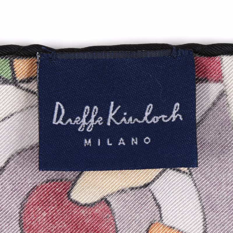 DIEFFE KINLOCH DIEFFE KINLOCH＜ディエッフェ キンロック＞ ポケットチーフ PURPLE