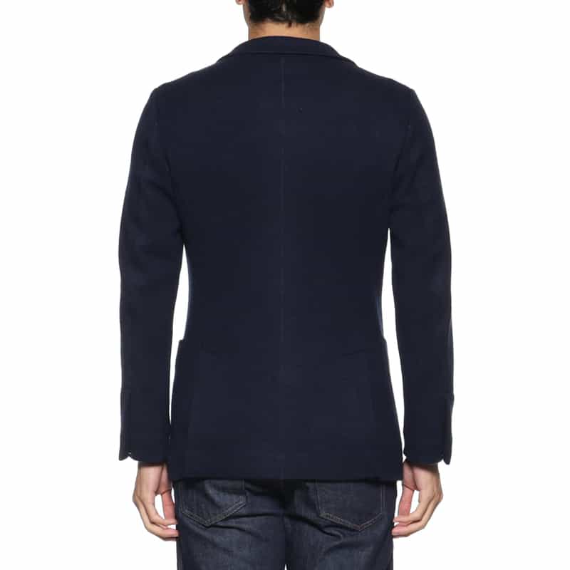 LUNAUL LUNAUL<ルナル> カシミヤテーラードジャケット NAVY