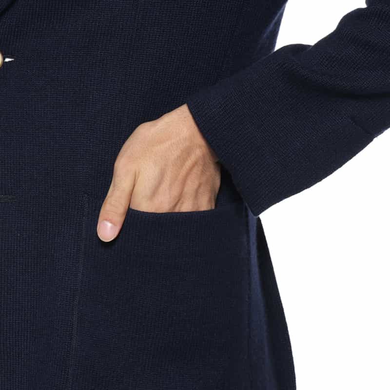 LUNAUL LUNAUL<ルナル> カシミヤテーラードジャケット NAVY