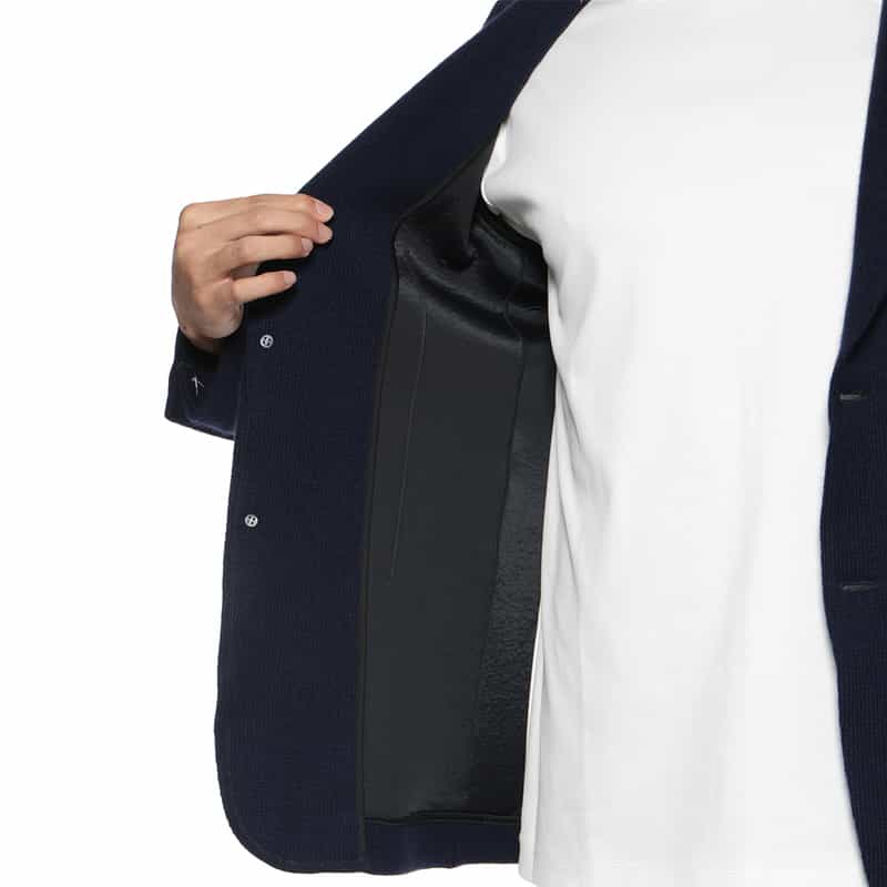 LUNAUL LUNAUL<ルナル> カシミヤテーラードジャケット NAVY