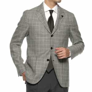 LARDINI<ラルディーニ> グレンチェック柄ジャケット