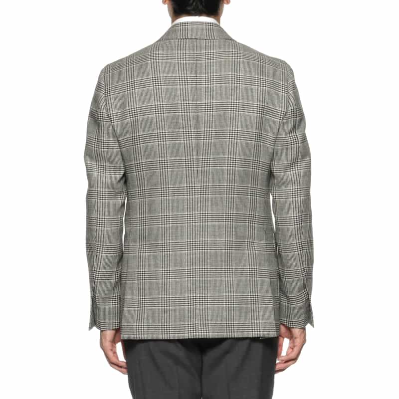 LARDINI LARDINI＜ラルディーニ＞ グレンチェック柄ジャケット BLACK