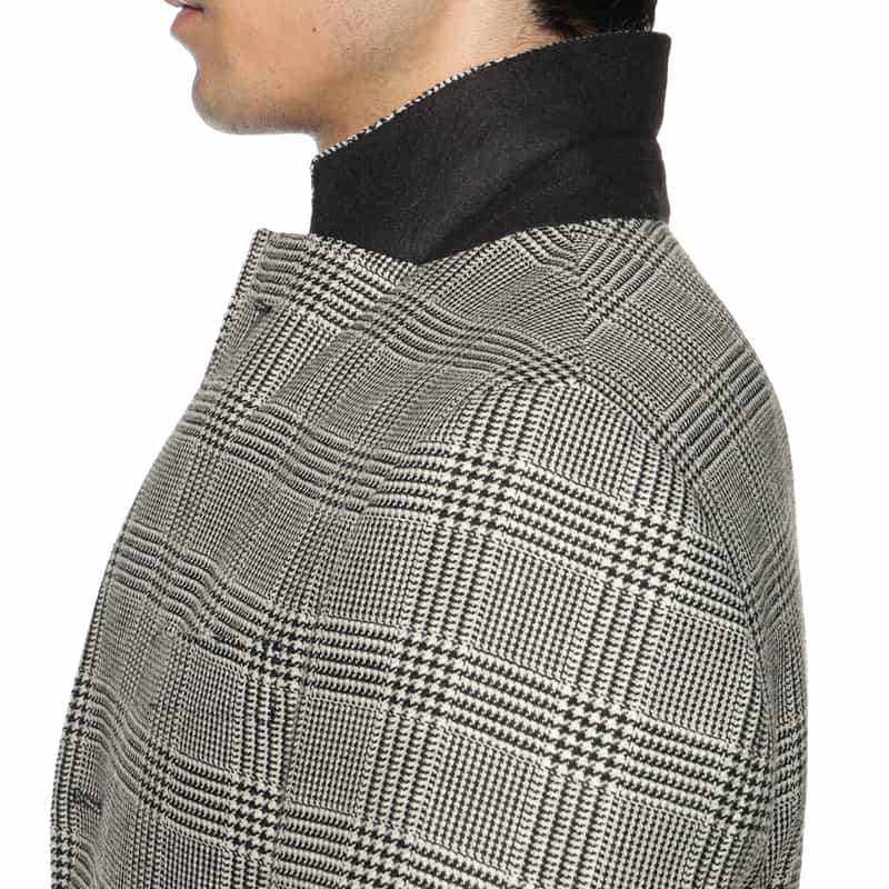 LARDINI LARDINI＜ラルディーニ＞ グレンチェック柄ジャケット BLACK