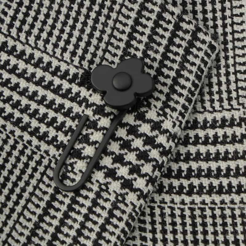 LARDINI LARDINI＜ラルディーニ＞ グレンチェック柄ジャケット BLACK