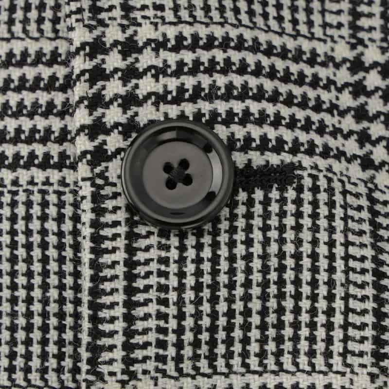 LARDINI LARDINI＜ラルディーニ＞ グレンチェック柄ジャケット BLACK