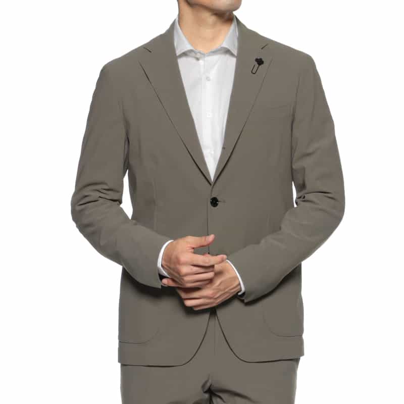 LARDINI LARDINI＜ラルディーニ＞ セットアップ ストレッチジャケット BEIGE