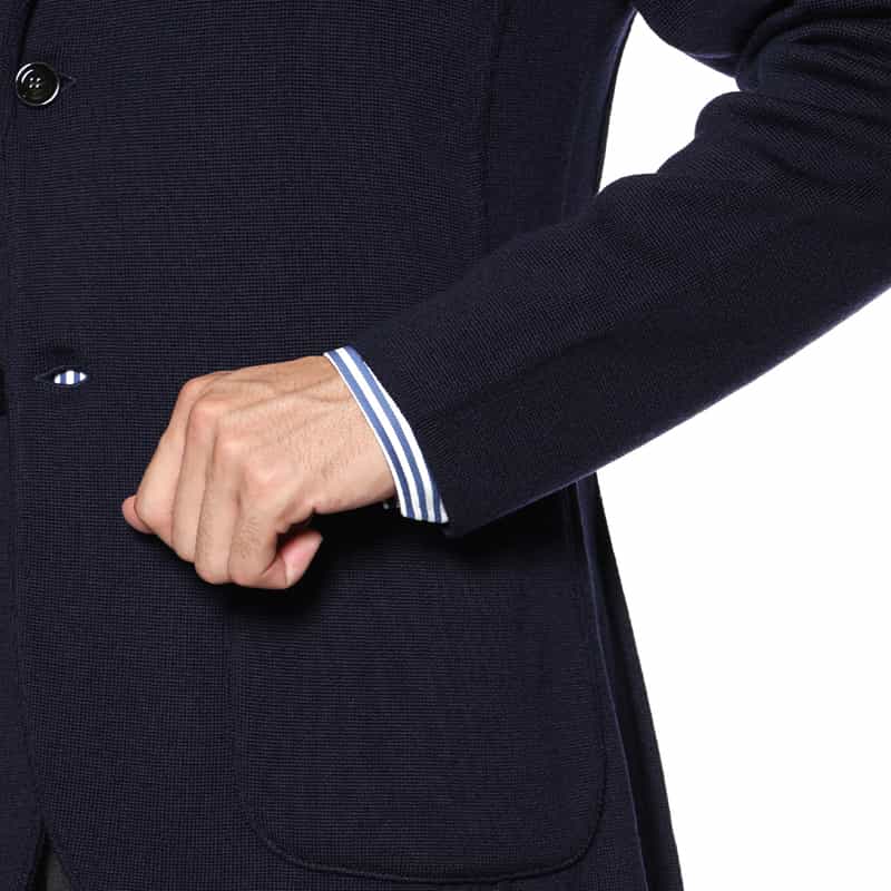 LARDINI LARDINI＜ラルディーニ＞ ニットジャケット NAVY