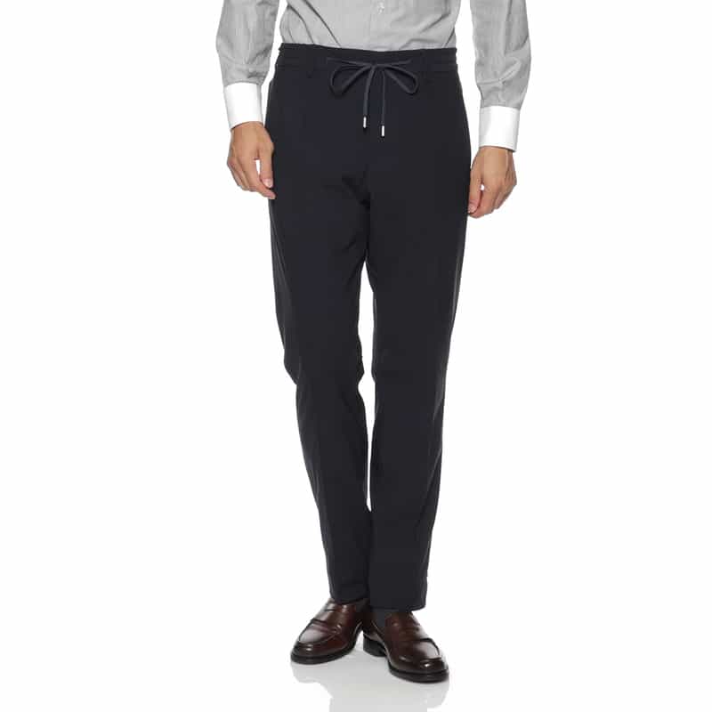 LARDINI LARDINI＜ラルディーニ＞ セットアップ ストレッチパンツ NAVY