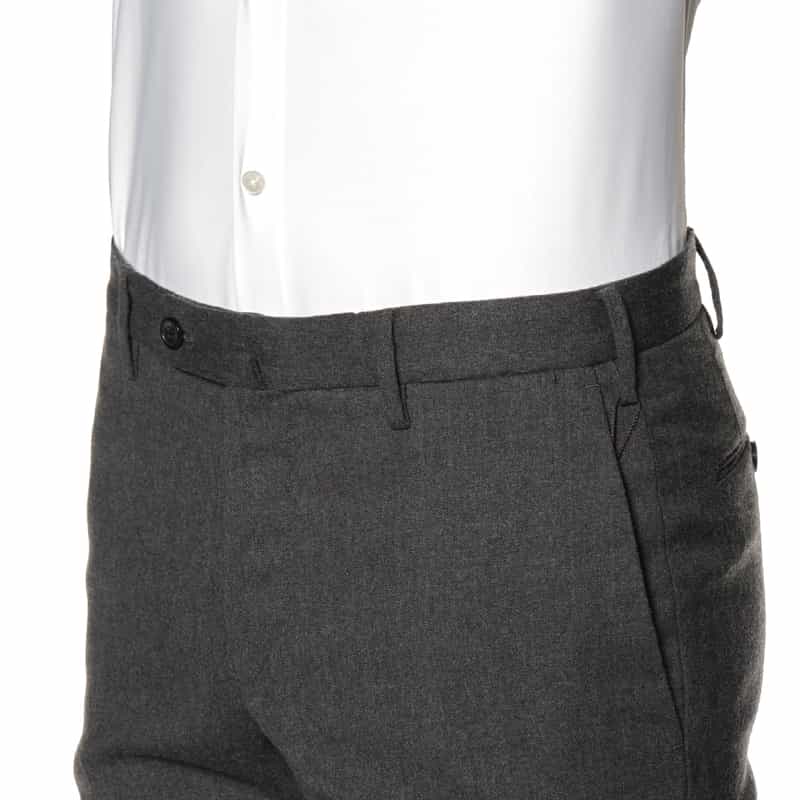 INCOTEX INCOTEX＜インコテックス＞ テーパードパンツ GRAY