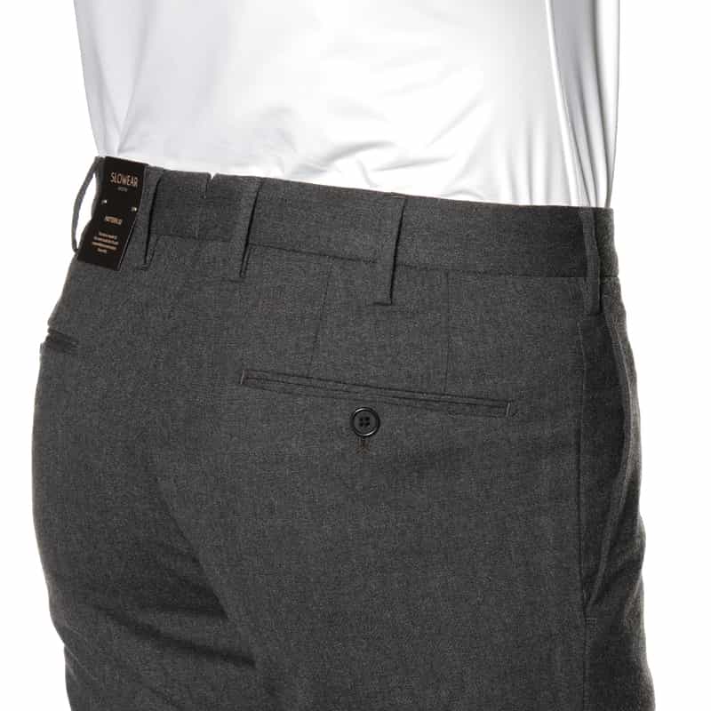 INCOTEX INCOTEX＜インコテックス＞ テーパードパンツ GRAY