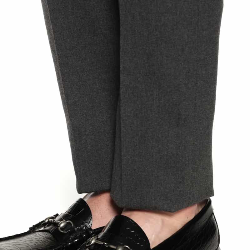 INCOTEX INCOTEX＜インコテックス＞ テーパードパンツ GRAY