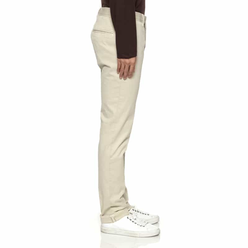 INCOTEX INCOTEX＜インコテックス＞ ストレッチ素材チノパンツ IVORY