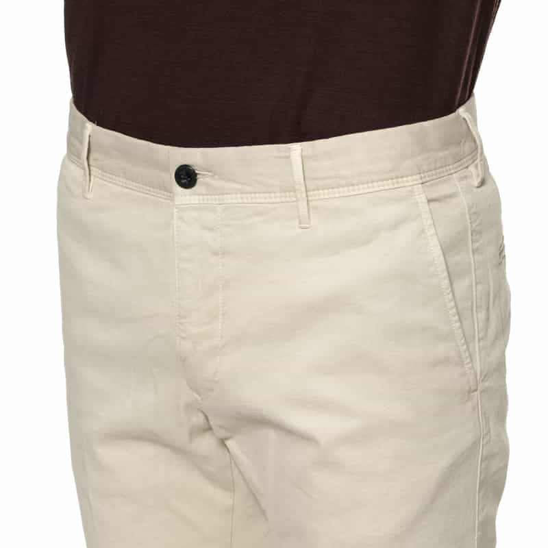 INCOTEX INCOTEX＜インコテックス＞ ストレッチ素材チノパンツ IVORY