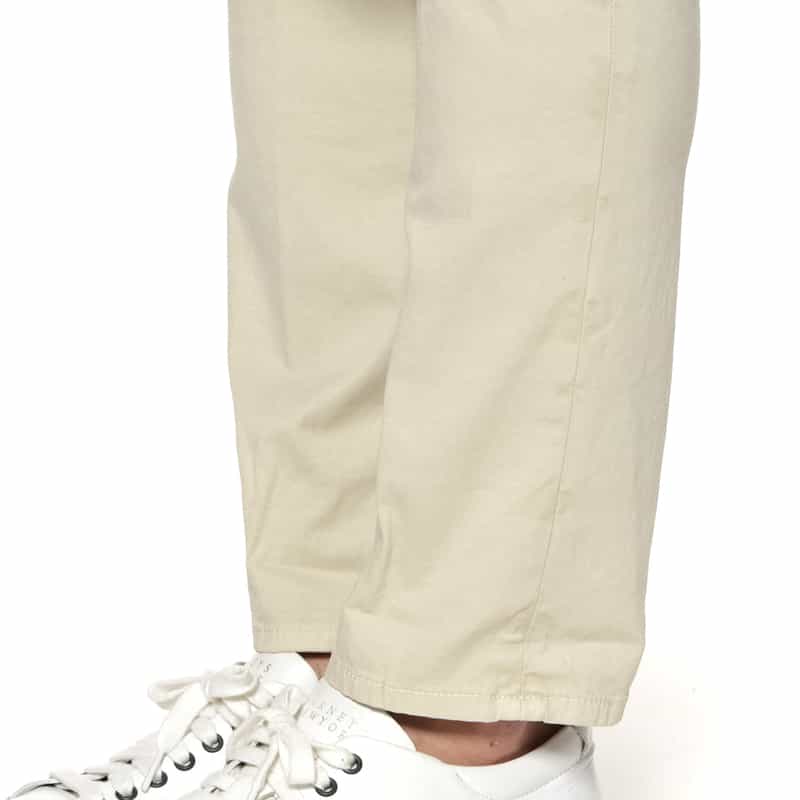 INCOTEX INCOTEX＜インコテックス＞ ストレッチ素材チノパンツ IVORY