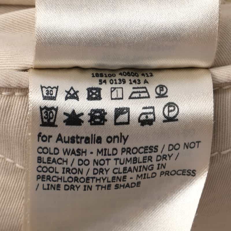 INCOTEX INCOTEX＜インコテックス＞ ストレッチ素材チノパンツ IVORY