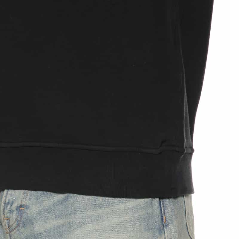 STONE ISLAND STONE ISLAND ＜ストーン アイランド＞ スウェットプルオーバー BLACK