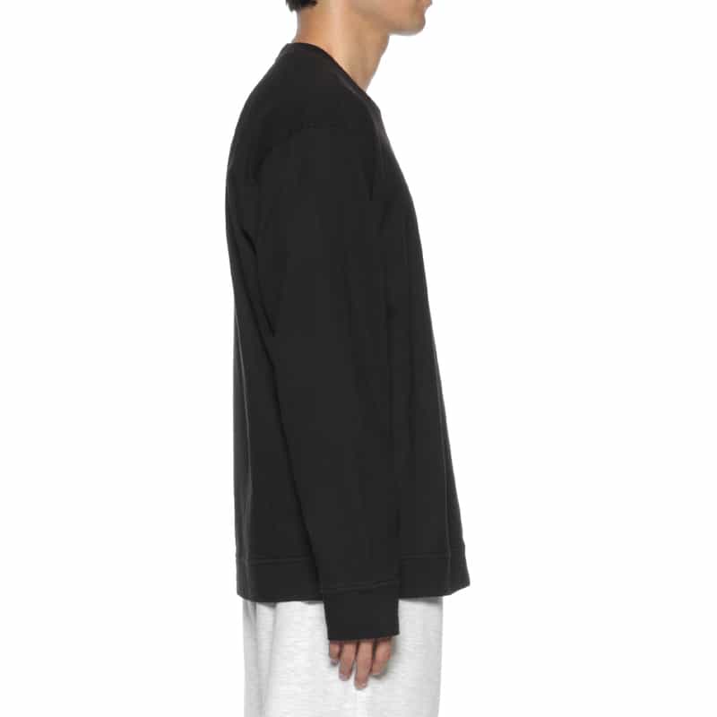 STONE ISLAND STONE ISLAND ＜ストーン アイランド＞ スウェットプルオーバー BLACK