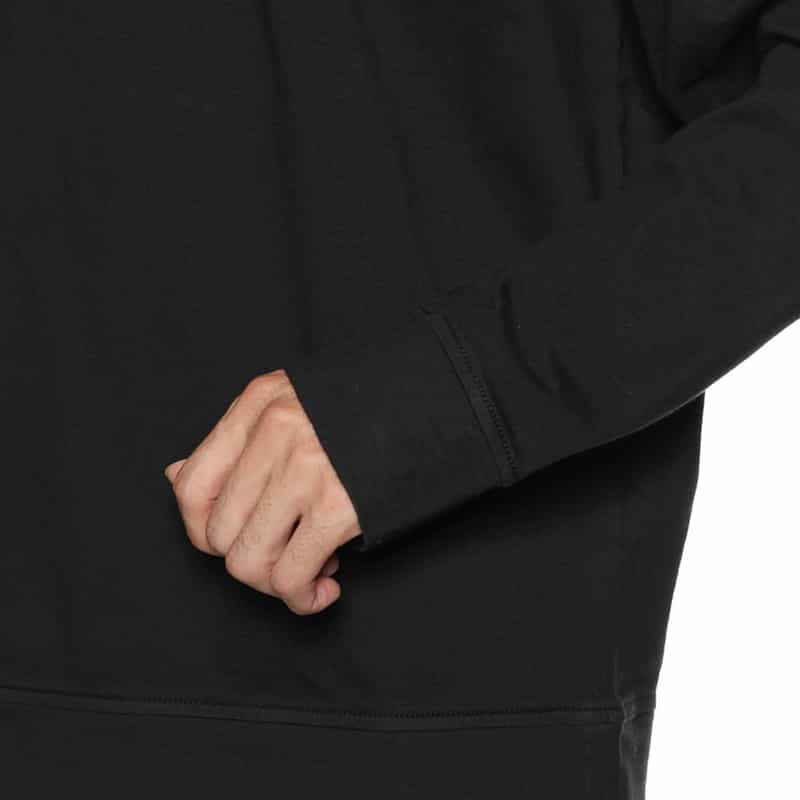 STONE ISLAND STONE ISLAND ＜ストーン アイランド＞ スウェットプルオーバー BLACK