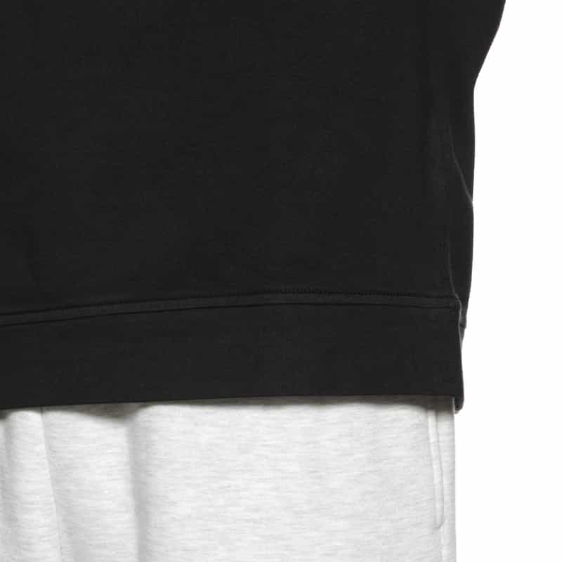 STONE ISLAND STONE ISLAND ＜ストーン アイランド＞ スウェットプルオーバー BLACK