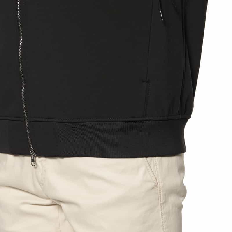 STONE ISLAND STONE ISLAND ＜ストーン アイランド＞ ジップアップブルゾン BLACK