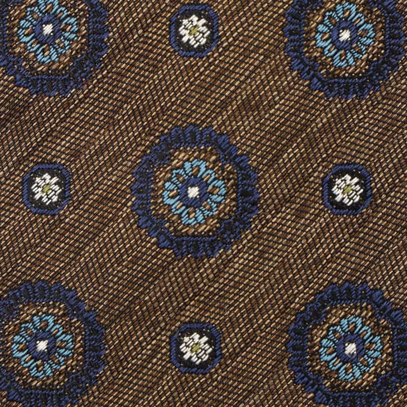 ALTEA ALTEA＜アルテア＞ メダリオン柄タイ BROWN